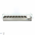  Ψυγείο προετοιμασίας πάγκου 180cm - Χωράει 8 x 1/3 GN